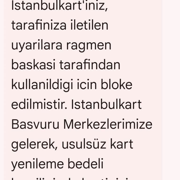 Anne Kartım Haksız Yere Bloke Edildi Çözüm Bekliyorum