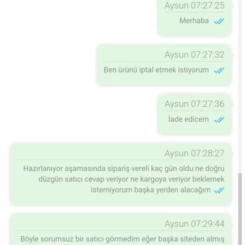Siparişim Günlerdir Hazırlanıyor Ve Destek Alamıyorum