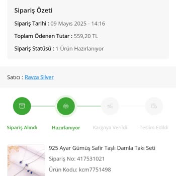 Siparişim Günlerdir Hazırlanıyor Ve Destek Alamıyorum