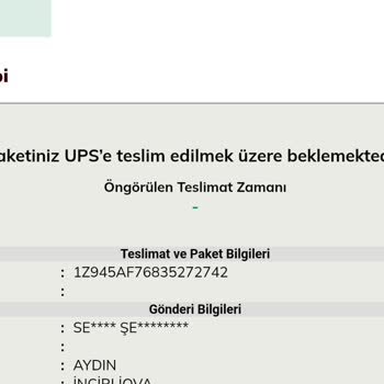 Siparişim Kayıp, Müşteri Hizmetlerinden Yetersiz Bilgilendirme