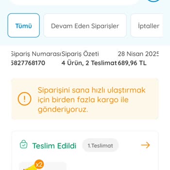 Siparişim Kayıp, Müşteri Hizmetlerinden Yetersiz Bilgilendirme