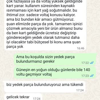 Garanti Kapsamında Değişim Talebim Reddedildi