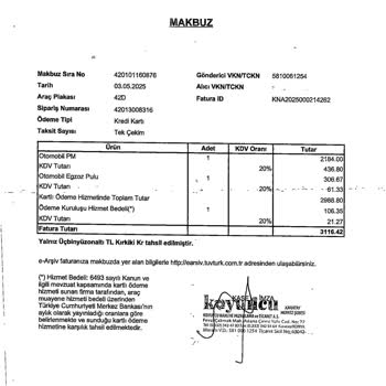 Araç Muayenesinde Haksız Kredi Kartı Komisyonu Mağduriyeti