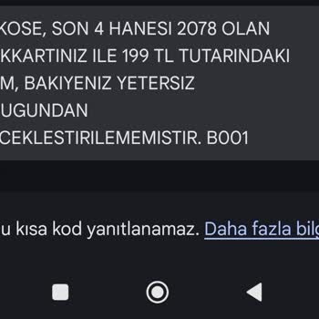 İzinsiz Kart İşlemine Anlam Veremiyorum