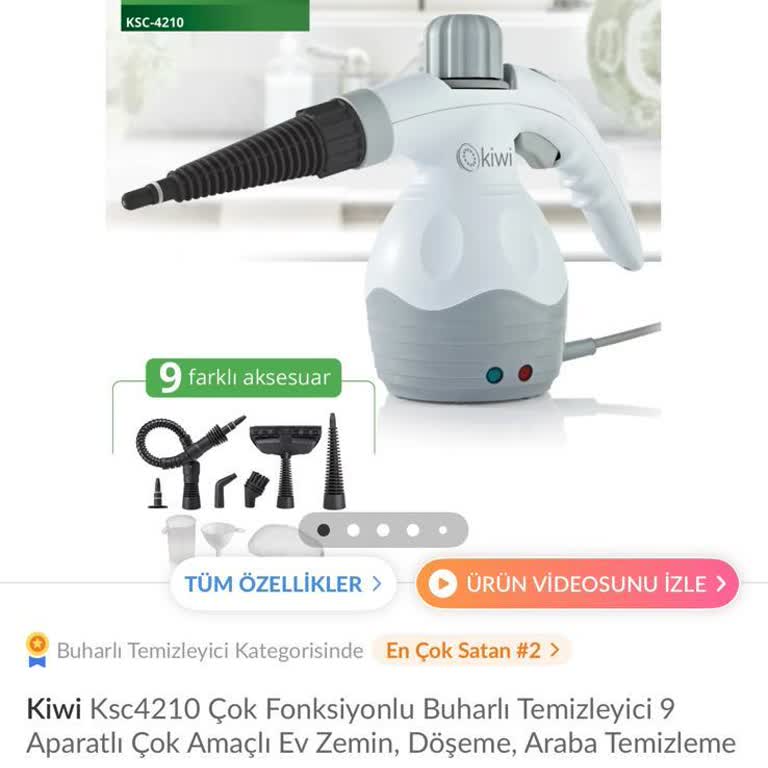 Kiwi Buharlı Temizleyici Stokta Yok, Boşuna Bekletildik