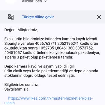 Teslim Edilmeyen Ürünler İçin Müşteri Haksız Yere Suçlanıyor