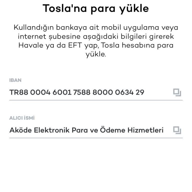 Tosla'da 18 Yaş Altı Kullanıcı Olarak Paramı Çekemiyorum, Destek Yetersiz