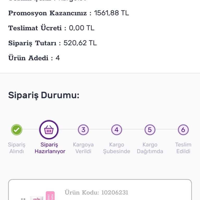 Siparişimin Hazırlanması Ve Teslimatında Gecikme Yaşıyorum