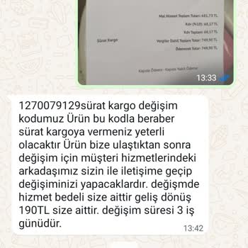 Değişim Talebime Cevap Alamadım, Param Boşa Mı Gitti