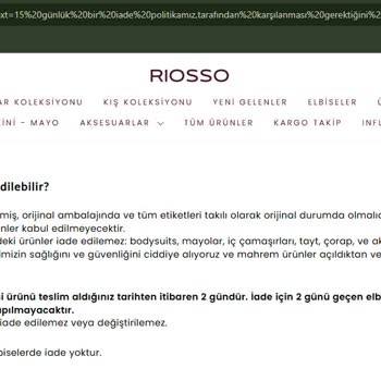 İade Sürecinde Haksız Kesinti Ve Müşteri Mağduriyeti