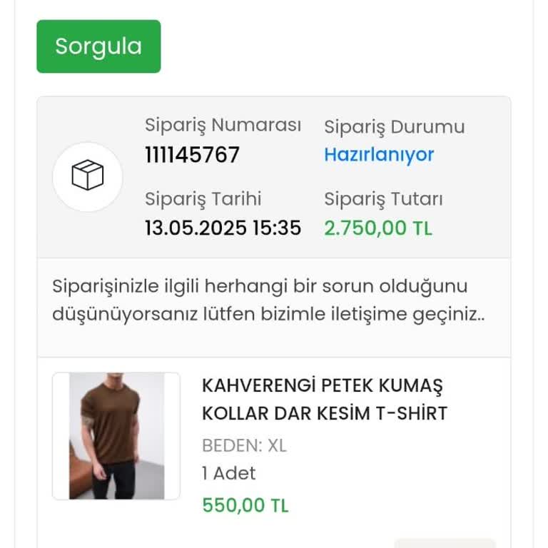 Siparişimin İptalinde İletişim Eksikliği Ve Mağduriyet Yaşadım