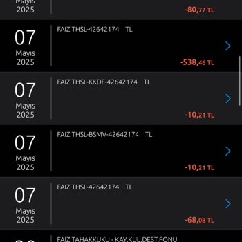 Hesap Ekstresi Dışında Fazla Faiz Kesilmesi Ve Sorunun Çözümsüz Kalması