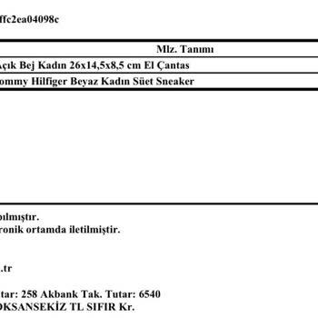 Tommy Hilfiger Çantanın Hızla Yıpranması Ve Garanti Sürecinde Olumsuz Sonuç