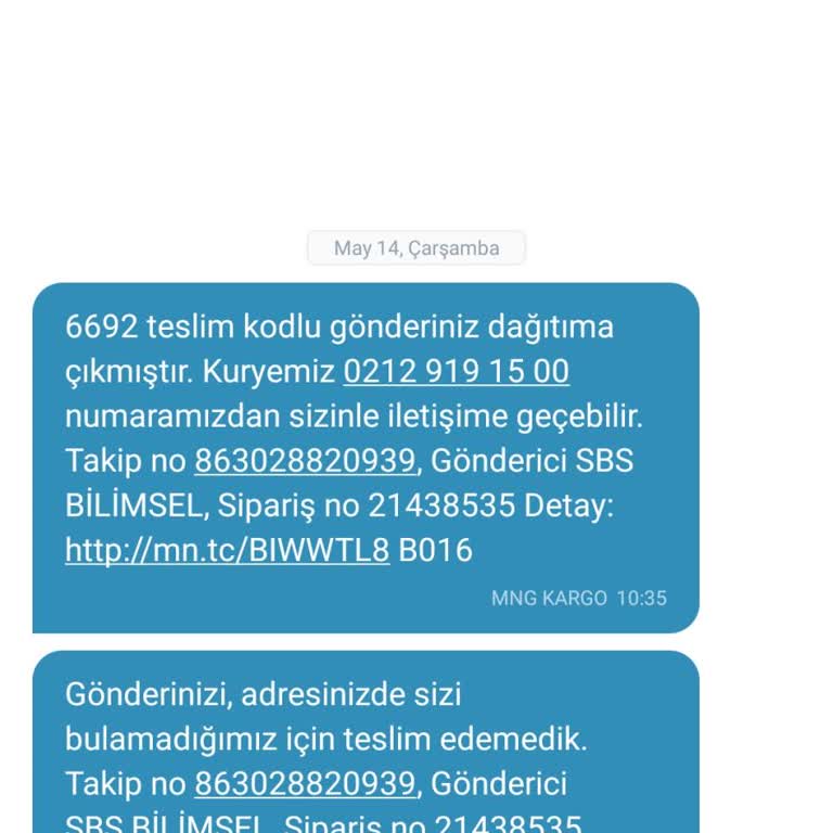 Kargom Okul Adresine Teslim Edilmedi, Mağduriyetim Sürüyor