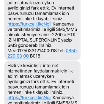 Abonesi Olmadığım Firmadan Sürekli Mesaj Alıyorum