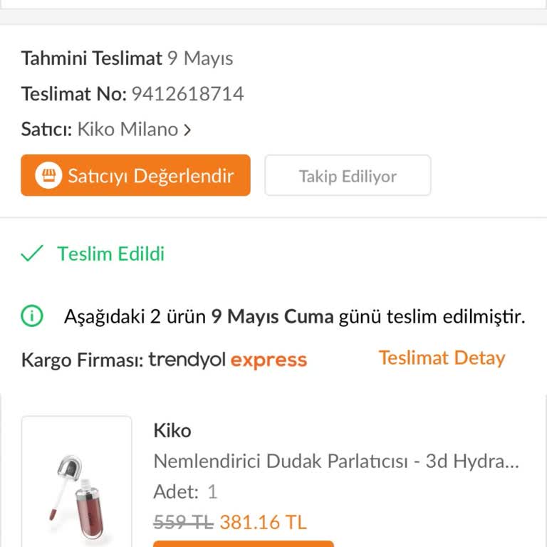 Teslim Edilmeyen Sipariş, Eksik Bilgilendirme Ve Güven Kaybı: Trendyol Alışverişimde Yaşadığım Hayal Kırıklığı