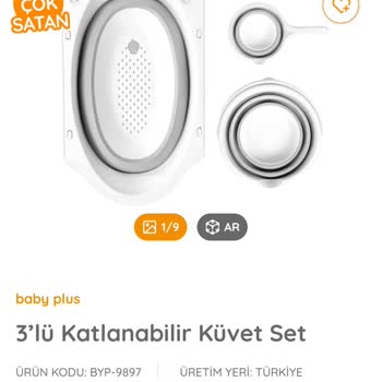 Katlanabilir Bebek Küvetlerinde BPA Bilgisi Eksikliği
