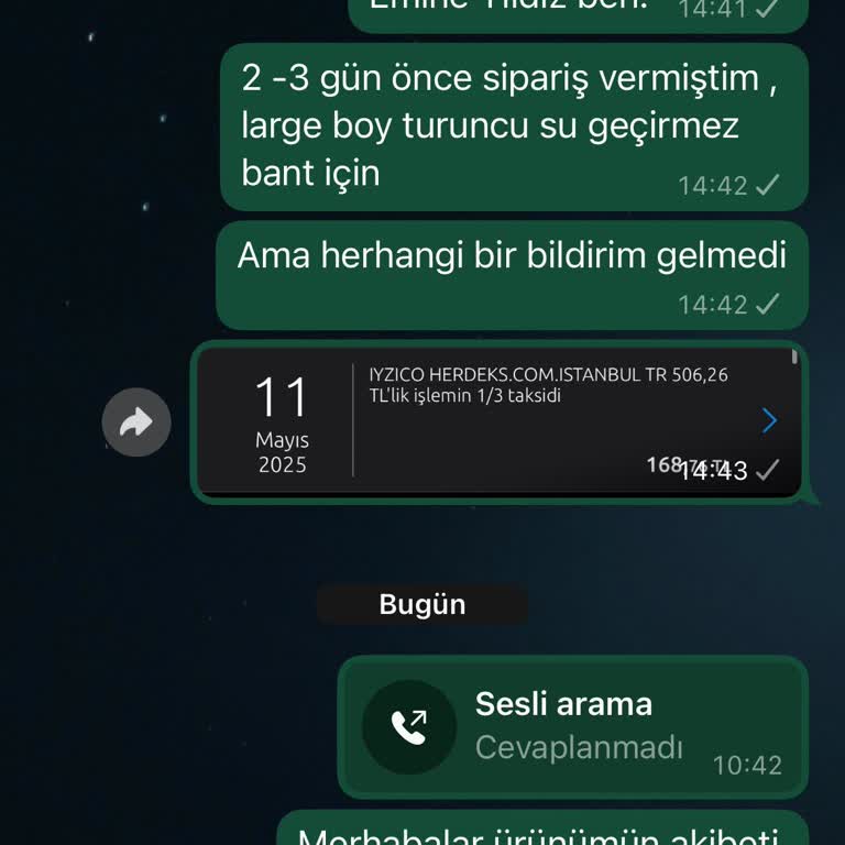 Sipariş Sonrası Sessizlik: Ne Ürün Var Ne Bilgi