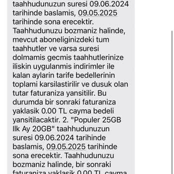 Taahhüt Bitmesine Rağmen Haksız Cayma Bedeli Ve Yüksek Fatura Şoku