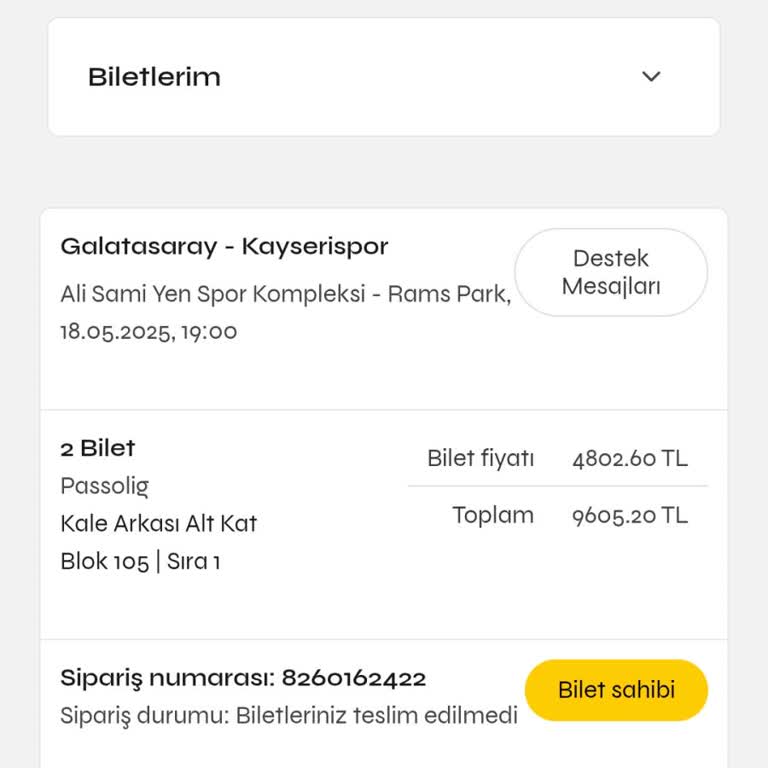 Varbilet Passolig Şifre Sorunu Nedeniyle Biletlerimizi Alamadık, Mağdur Edildik