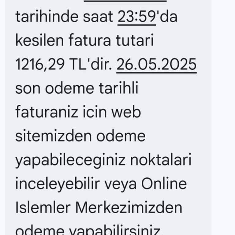Taahhüt Bitmeden Operatör Değişikliğinde Beklenmedik Yüksek Fatura Şoku Yaşadım