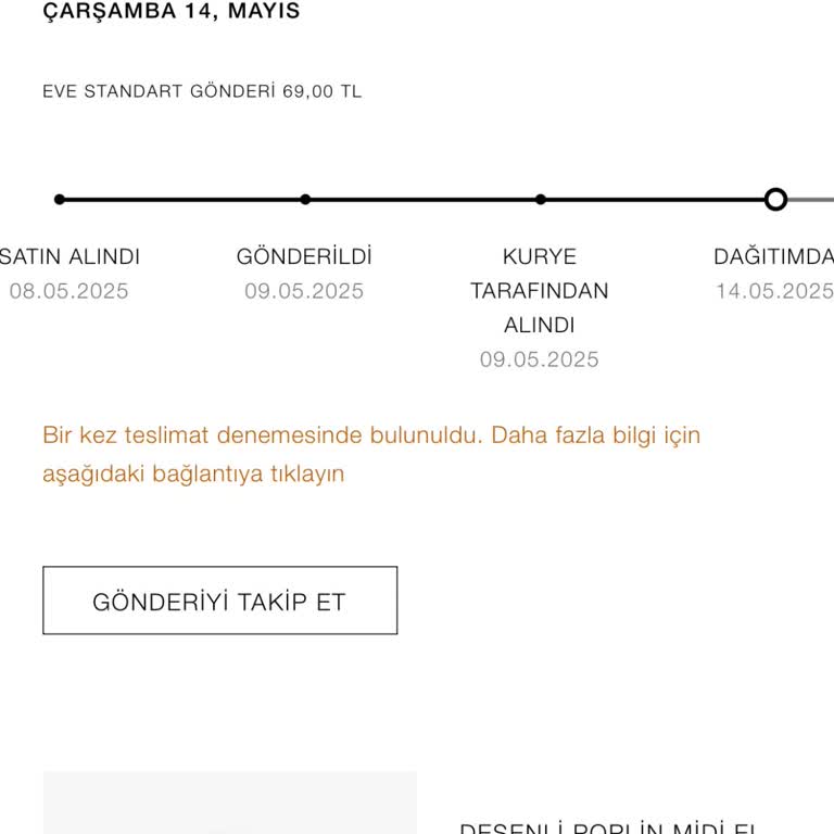Kargo Teslimatında Gecikme Ve Zara'nın Yetersiz Çözüm Süreci