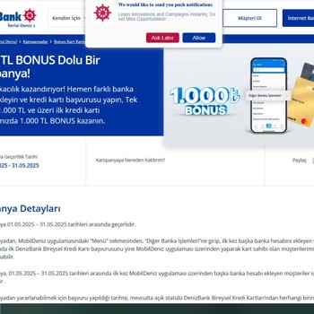 Kredi Kartı Kampanya Bonusum Yüklenmedi, Mağduriyetimin Giderilmesini İstiyorum