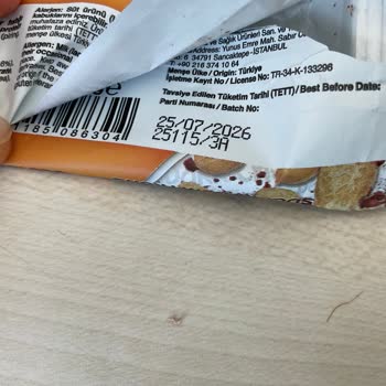 Protein Bar Ürününde Yabancı Madde Şikayeti