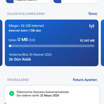 Kısa Sürede Yüksek İnternet Tüketimi Ve Destek Sorunu