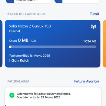 Kısa Sürede Yüksek İnternet Tüketimi Ve Destek Sorunu