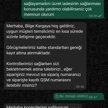 İade Sürecinde Bilgi Eksikliği Ve Müşteri Memnuniyetsizliği