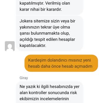 Kazanç Sonrası Hesabım Haksız Yere Kapatıldı