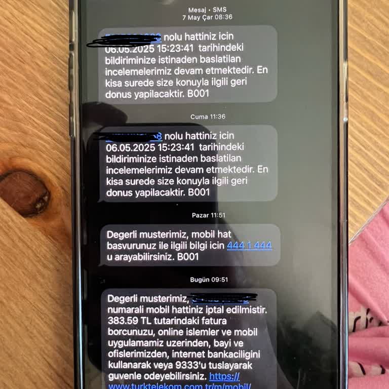 Onaylanmayan Hat Geçişi Sonrası Beklenmedik Fatura