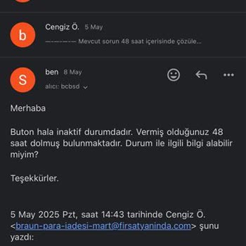 Kadınlar Bilir Bir Aydır Beklenen 1250 TL İadesi İçin Çözüm Bekliyorum