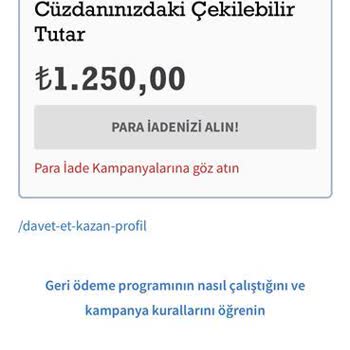 Kadınlar Bilir Bir Aydır Beklenen 1250 TL İadesi İçin Çözüm Bekliyorum
