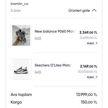Yanlış Numara Ayakkabı Ve Cevapsız Müşteri Hizmetleri
