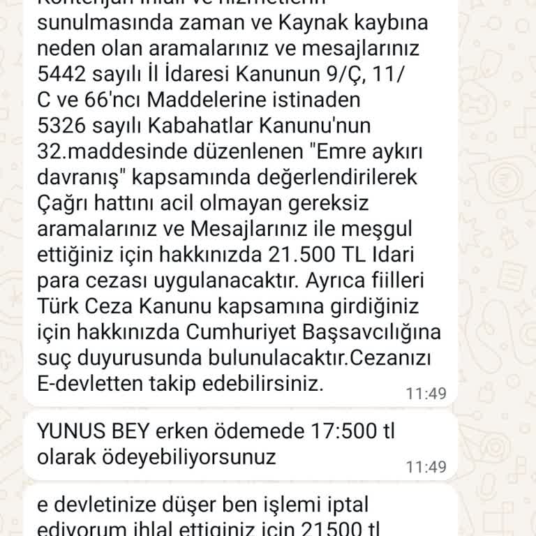Yatırım Yapmadım Diye 21 Bin TL Ceza Ve Yakalama Tehdidi