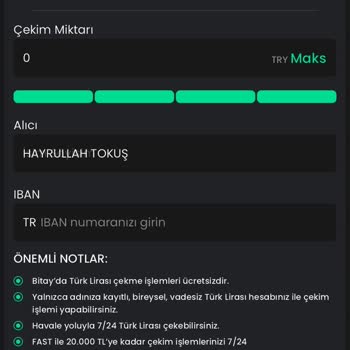 Bitay'dan Paramı Alamıyorum, Mağdurum!
