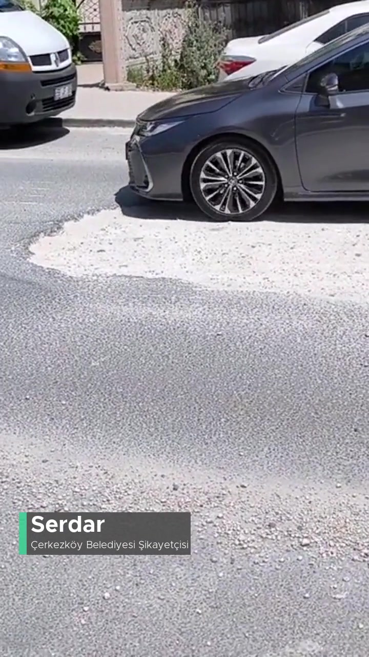 Çerkezköy Belediyesi Altyapı Tamiratı Yapılıp Kapandı Asfaltı Da Yapalım Lütfen! videonun kapak resmi