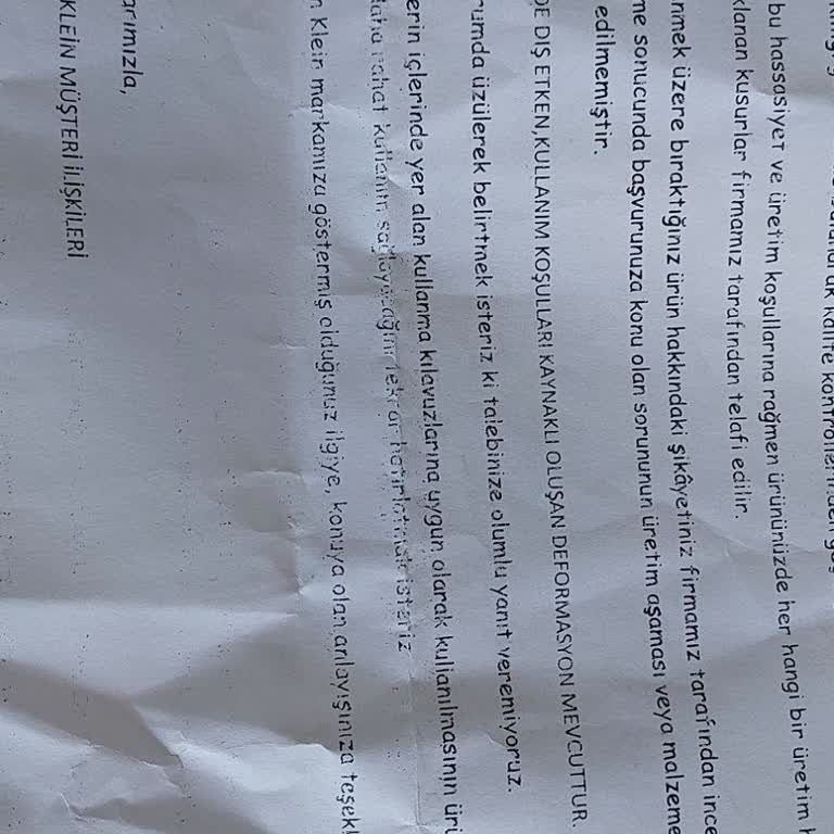 Calvin Klein Eşofman Altı İlk Yıkamada Deforme Oldu, Müşteri Hizmetleri İlgisiz