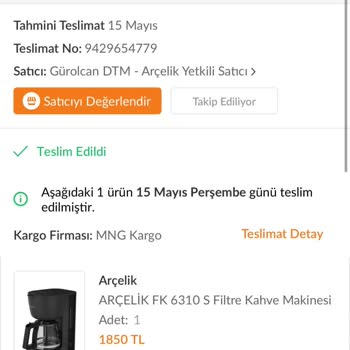 Yanlış Ürün Gönderimi: Kahve Makinesi Yerine Hoparlör Geldi