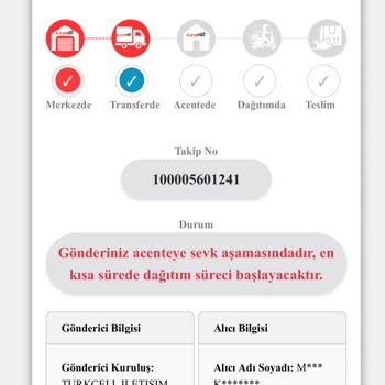 Kargom Teslim Edilmeden Geri Gönderiliyor!