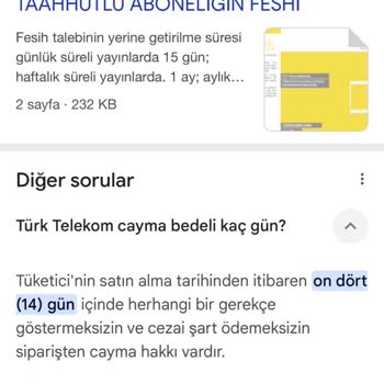 Taahhüt Bitimine 14 Gün Kala Haksız Cayma Bedeli Yansıtıldı