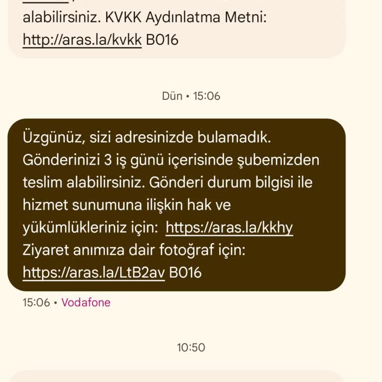 Adres Düzeltme Talebim Dikkate Alınmadı, Kargomu Şubeden Almak Zorunda Kaldım