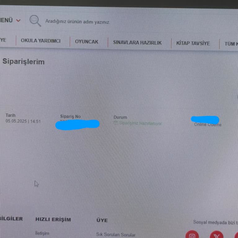 BKM Kitap Siparişim 10 Gün Bekletildi Sonunda İptal Edildi