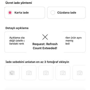 Gardrops'ta Hatalı Ürün Ve İade Talebi Sorunu