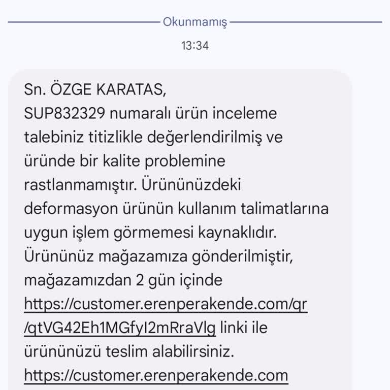 New Balance 530 Ayakkabıda File Yırtılması Ve Şikayetlerin Reddi