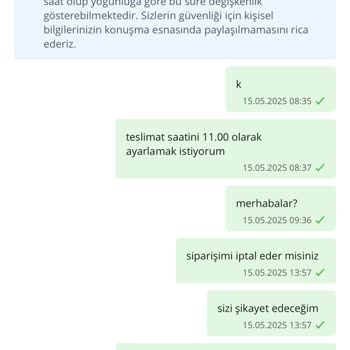 Doğum Günü İçin Verilen Sipariş Saatlerce Gecikti, Ulaşabileceğim Kimse Yok