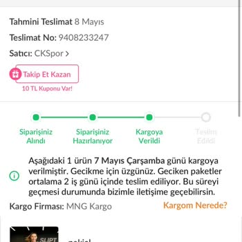 Siparişim Teslim Edilmedi, Bilgi Ve Çözüm Alamıyorum