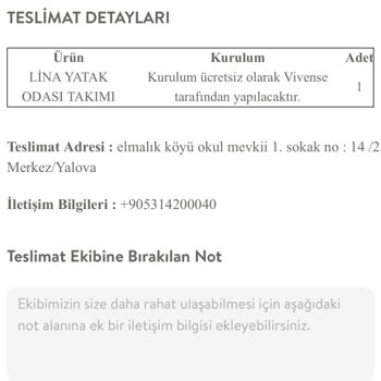 Eksik Parçalar Ve Sürekli Geciken Teslimat Hayal Kırıklığı Yarattı